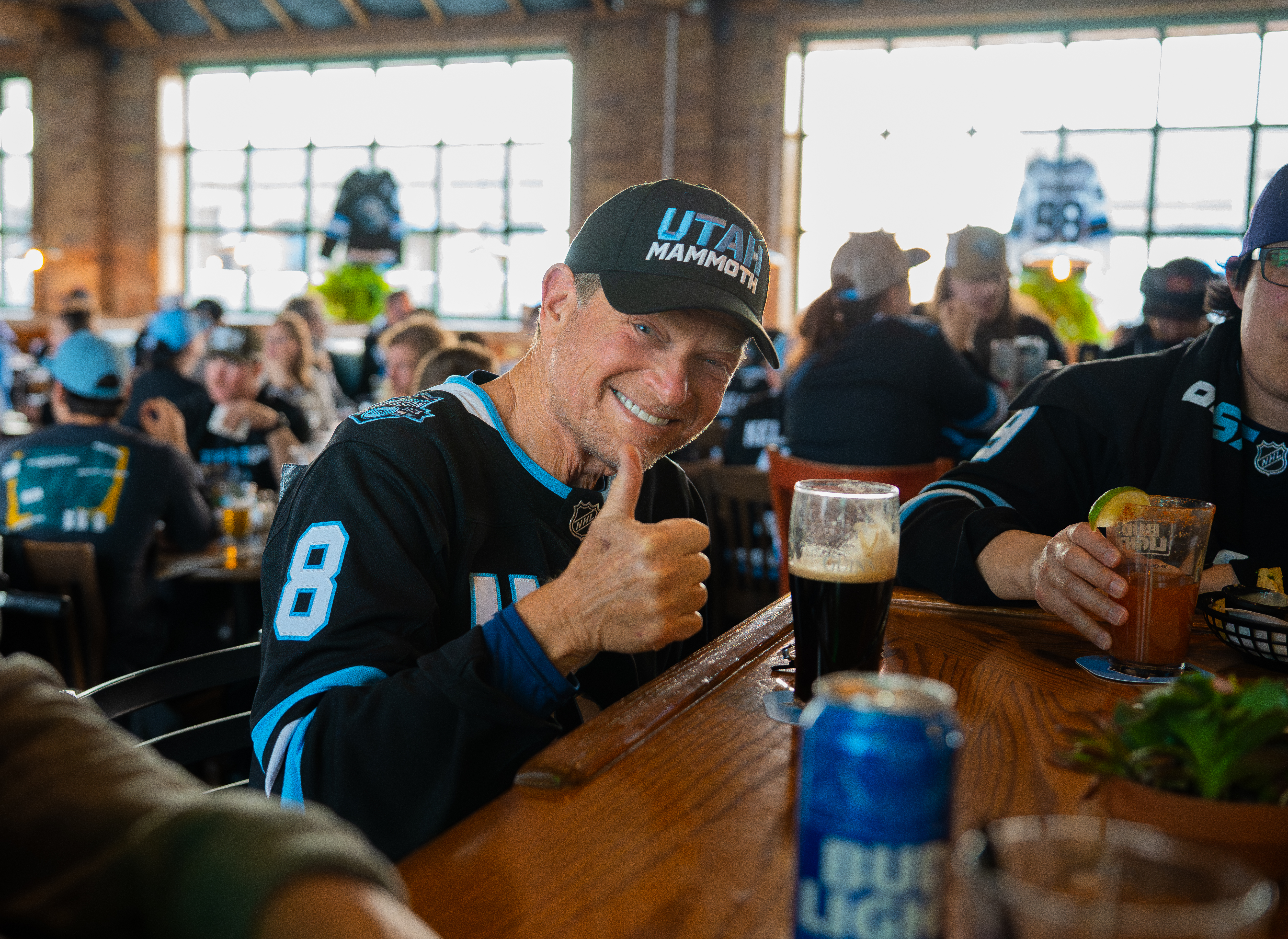 Utah Mammoth fan experience
