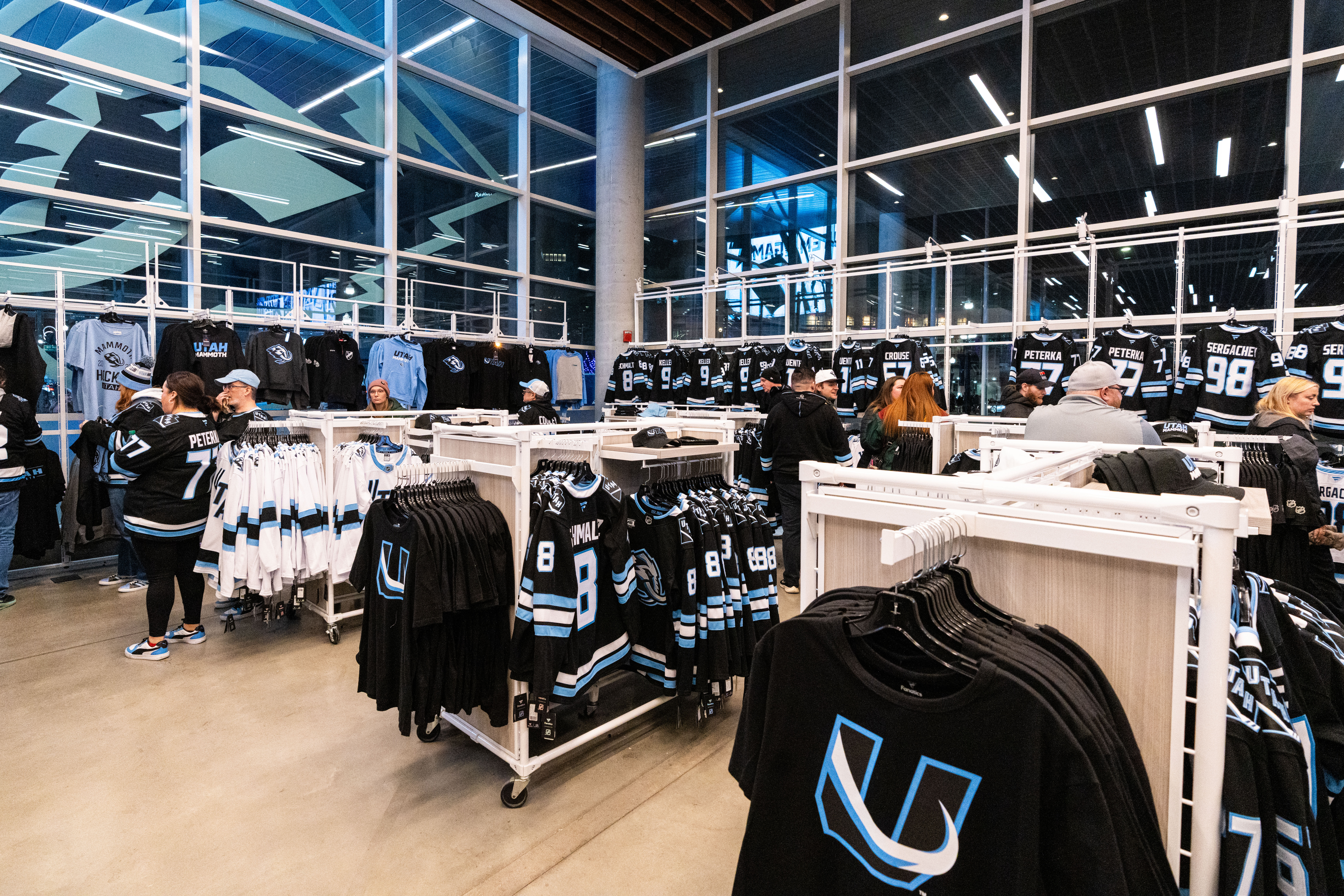 Team merchandise and autographed memorabilia